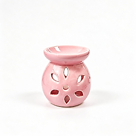 Seramik Buhurdanlık 8 cm Pembe