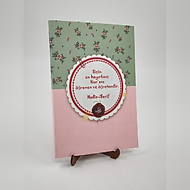 Hadis-i Şerif ve Ayetli Kapak Defter