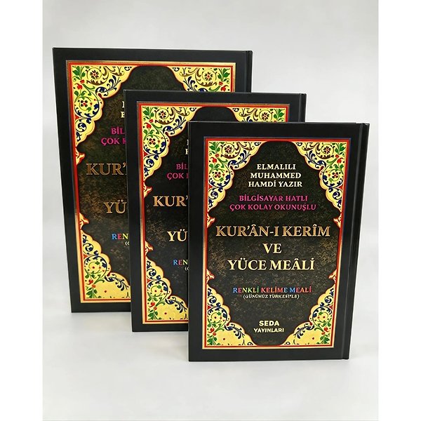 Renkli Kelime Mealli Kur’an-ı Kerim (Kırık Meal) Cami Boy