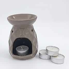 Ananas Desenli Seramik Buhurdalık