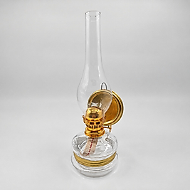 Renkli Klasik Gaz Lambası 33 cm