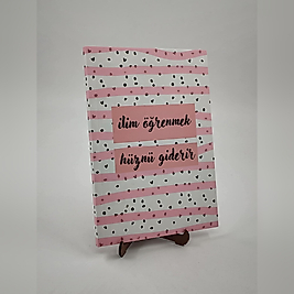 Hadis-i Şerif ve Ayetli Kapak Defter