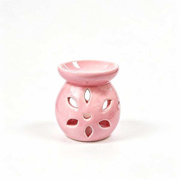 Seramik Buhurdanlık 8 cm Pembe