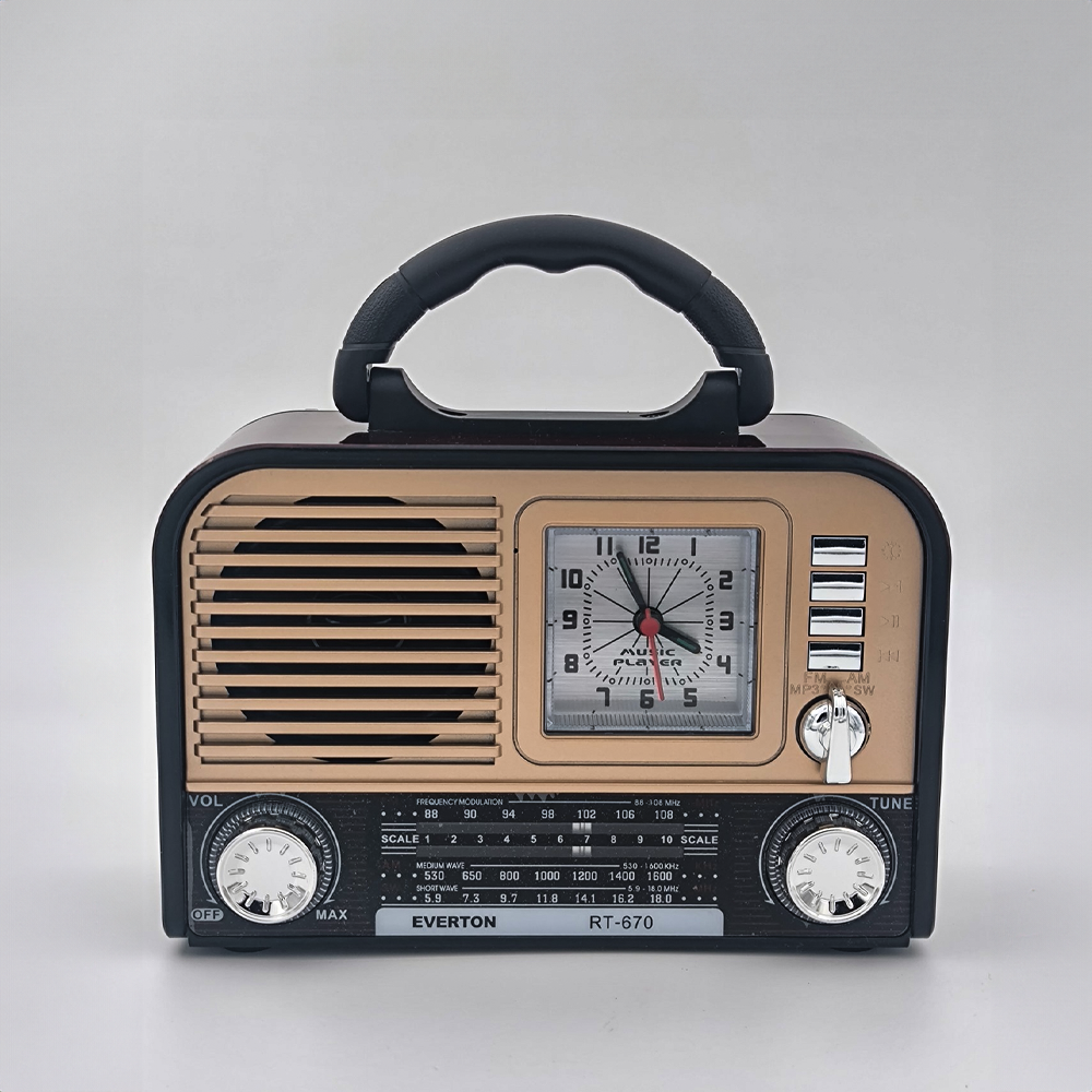 Çalar Saat Özellikli Bluetooth Radyo