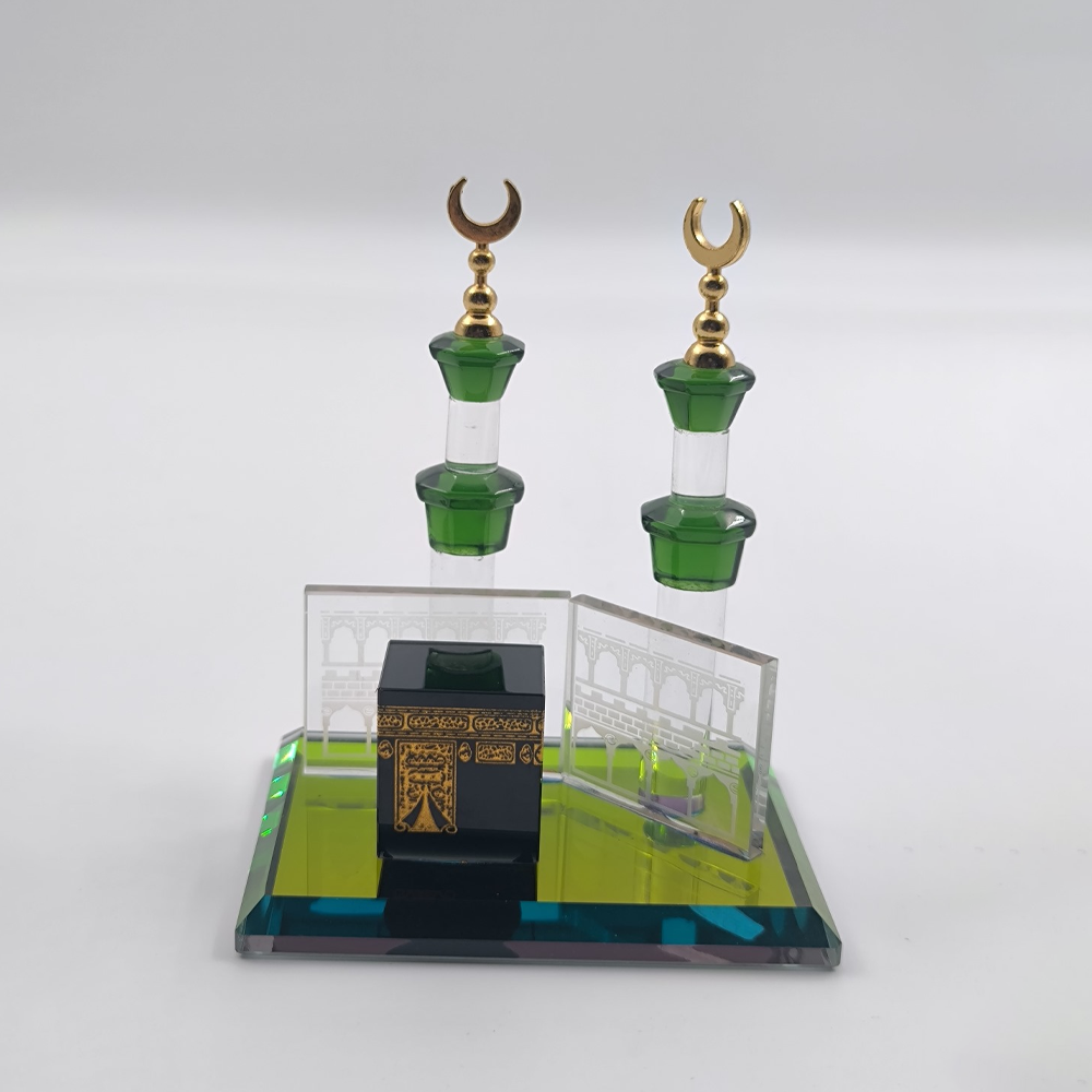 Kristal Mescid-i Haram Kabe Biblo