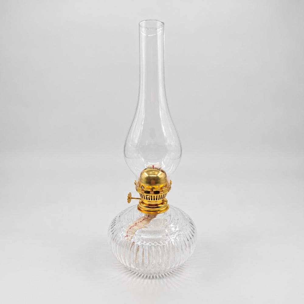 Çizgili Renkli Gaz Lambası 33 cm