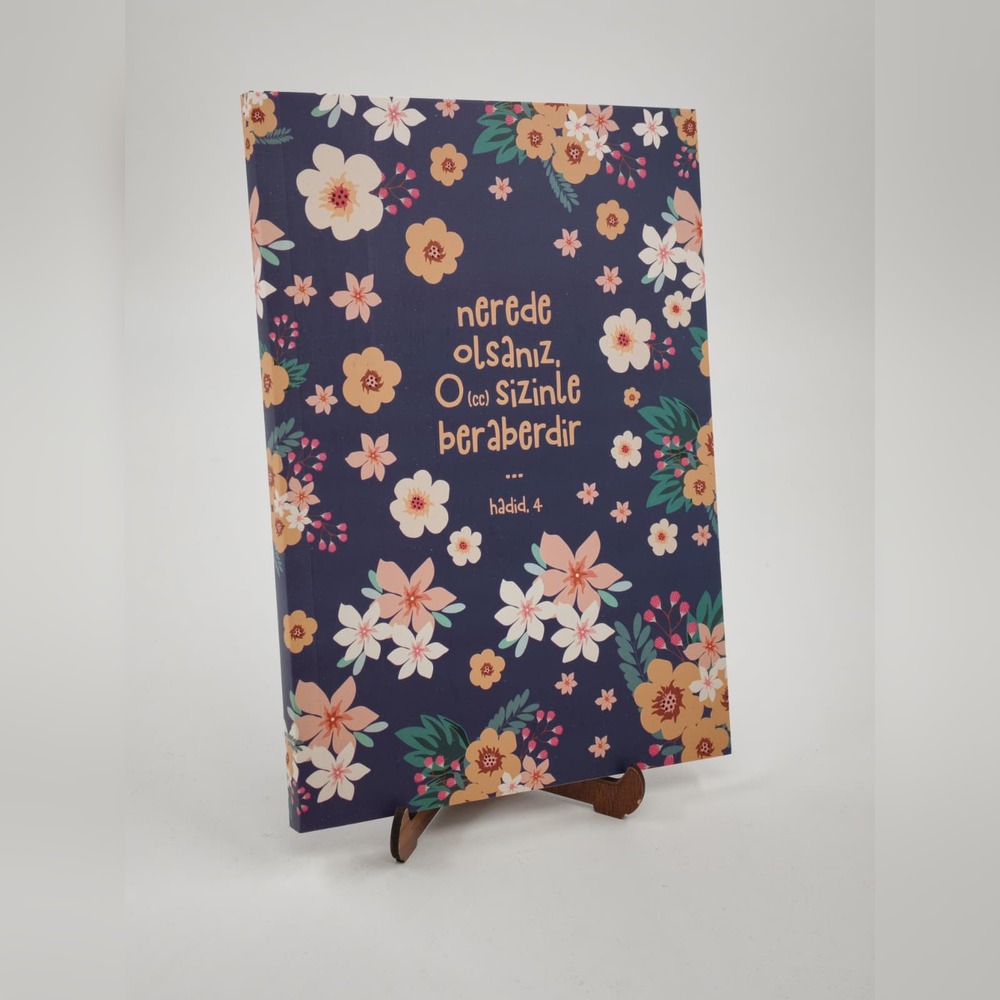 Hadis-i Şerif ve Ayetli Kapak Defter