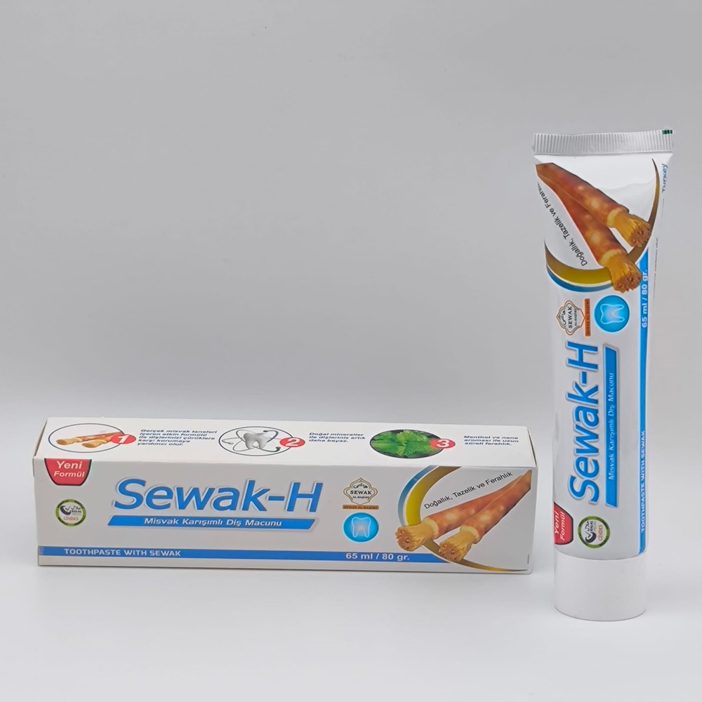 Misvak Karışımlı Doğal Diş Macunu 80 Gram